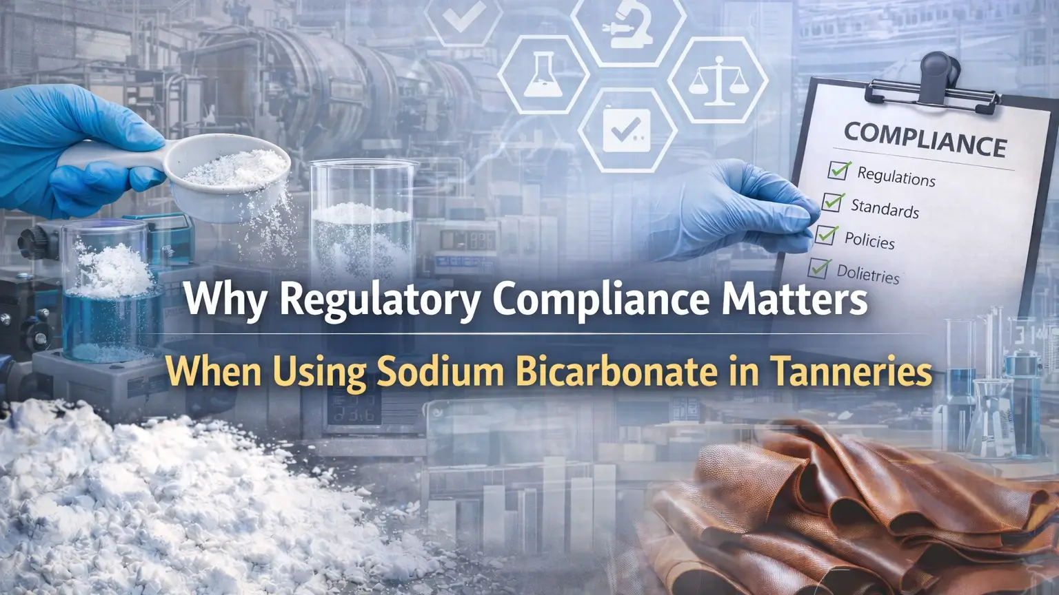 Why Regulatory Compliance Matters When Using Sodium Bicarbonate in Tanneries