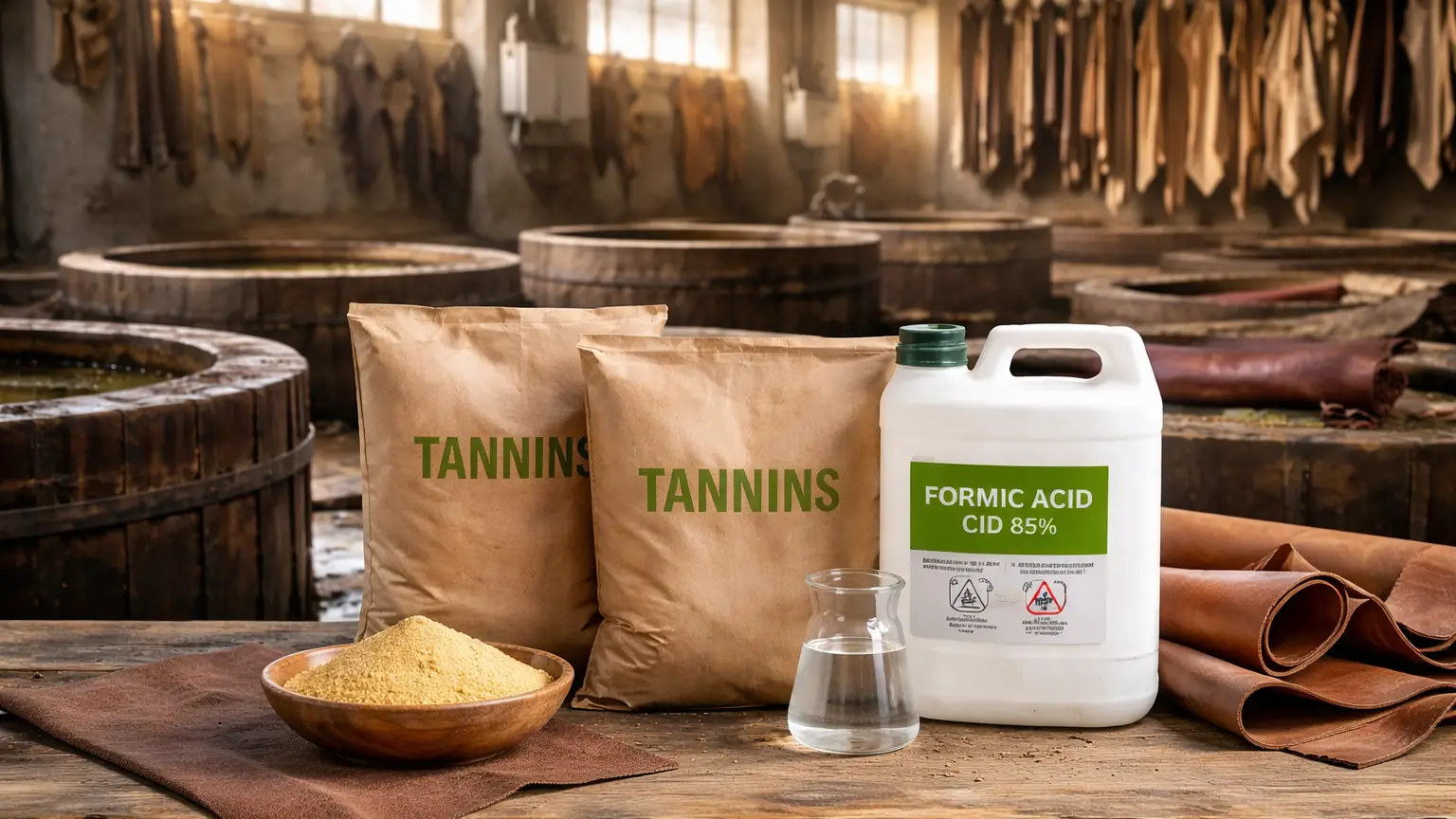 Securing Leather's Green Future: Tannins & Formic Acid in 2026