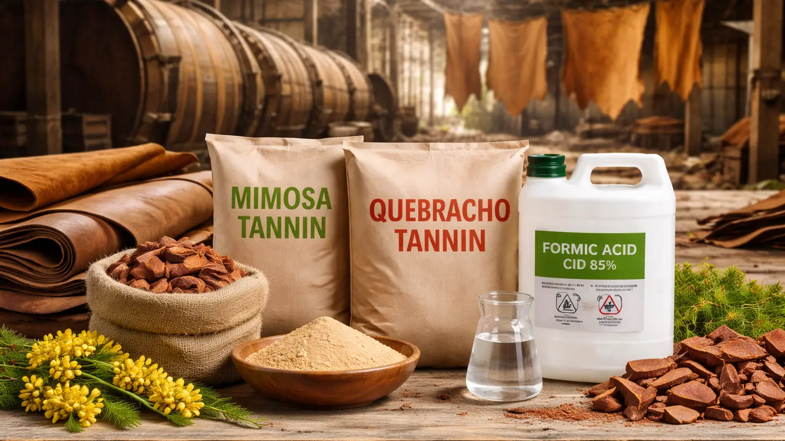 Asia's Leather Shift: The Rise of Mimosa & Quebracho