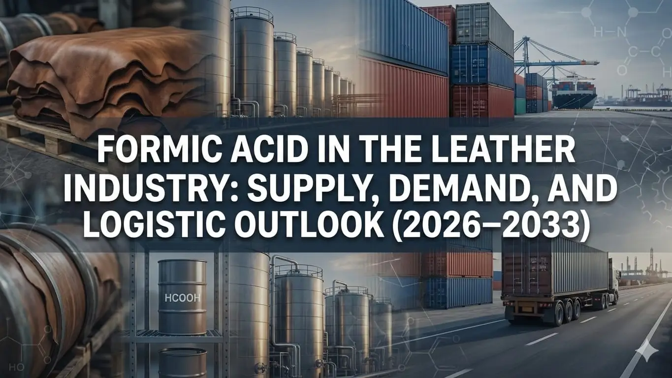 Formic Acid in the Leather Industry: Supply, Demand, and Logistic Outlook (2026–2033)