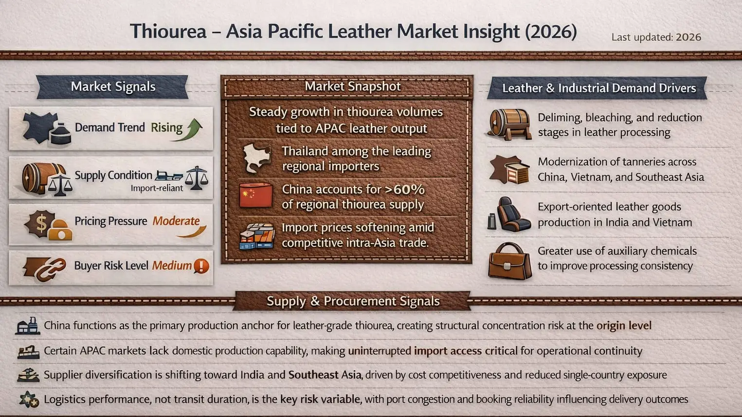Thiourea Asia Pacific Leather Market Insight (2026)