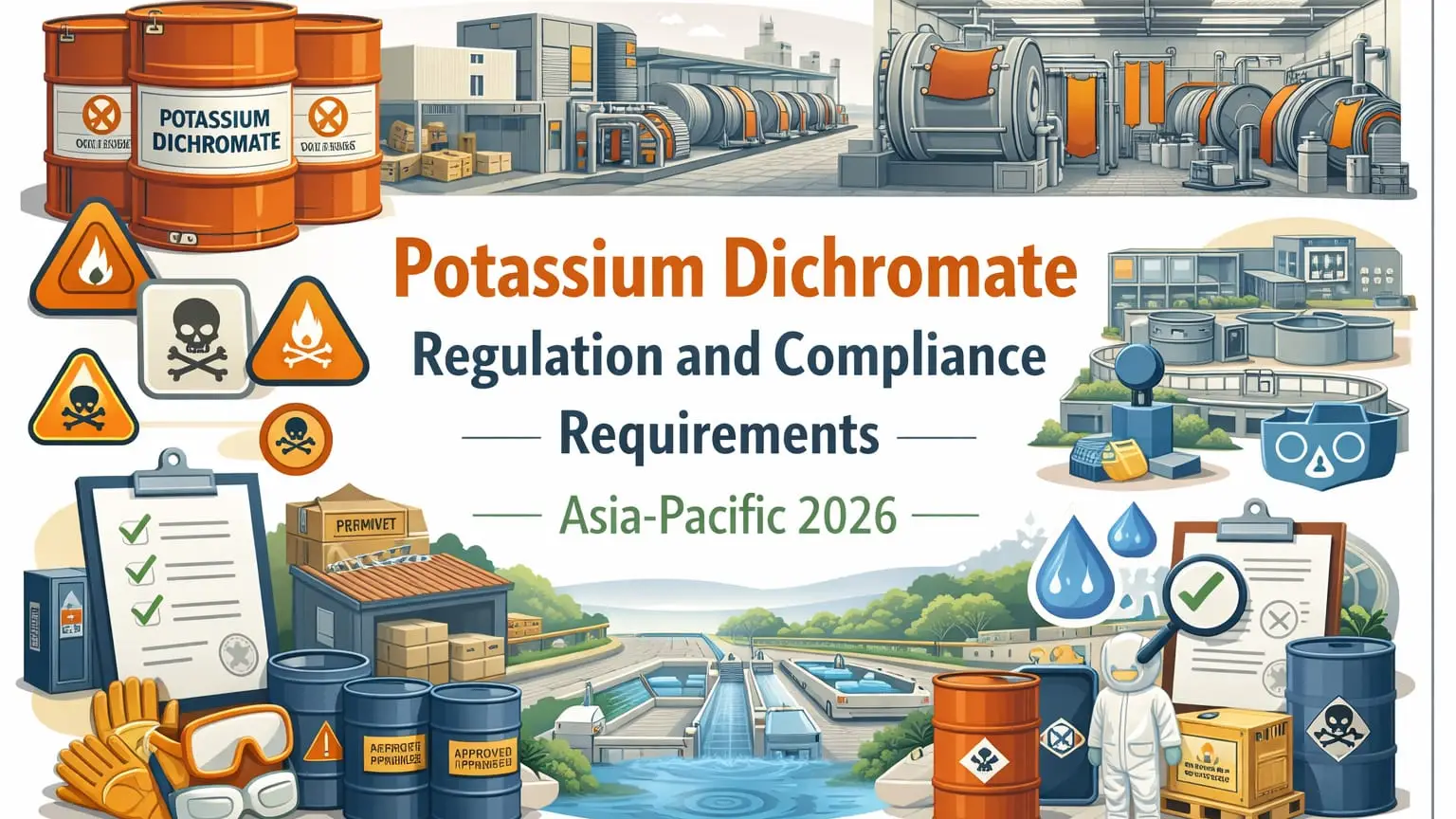 Potassium Dichromate Regulation and Compliance Requirements in Asia-Pacific (2026)