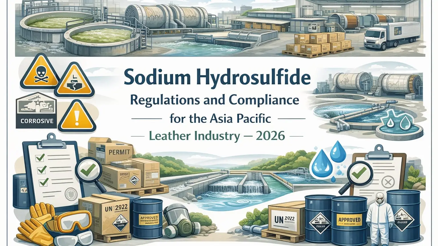 Sodium Hydrosulfide Regulations and Compliance for the Asia Pacific Leather Industry in 2026