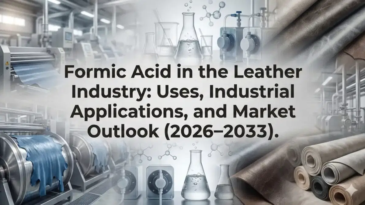 El ácido fórmico en la industria del cuero: usos, aplicaciones industriales y perspectivas del mercado (2026—2033)