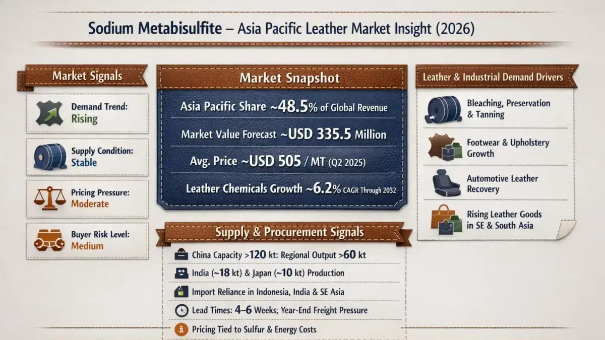 Sodium Metabisulfite Asia Pacific Leather Market Insight (2026)