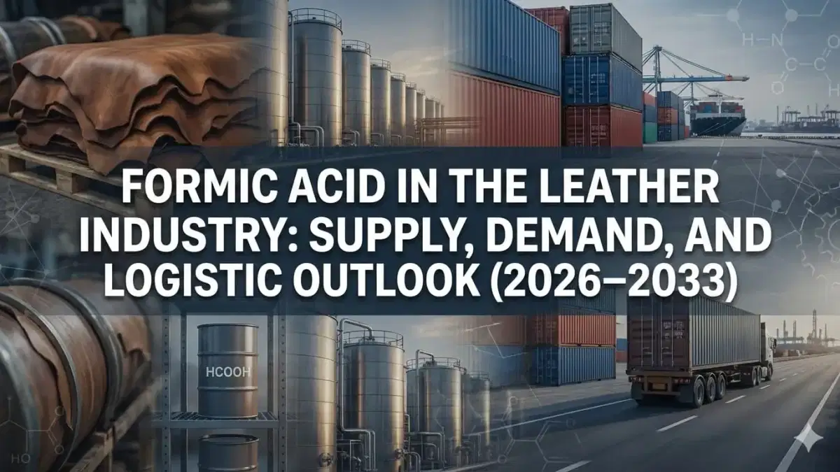 El ácido fórmico en la industria del cuero: oferta, demanda y perspectivas logísticas (2026—2033)