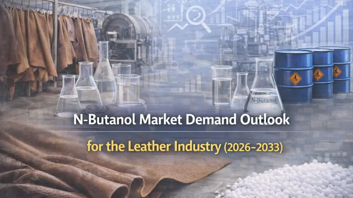 Perspectivas de la demanda del mercado de n-butanol para la industria del cuero (2026—2033)